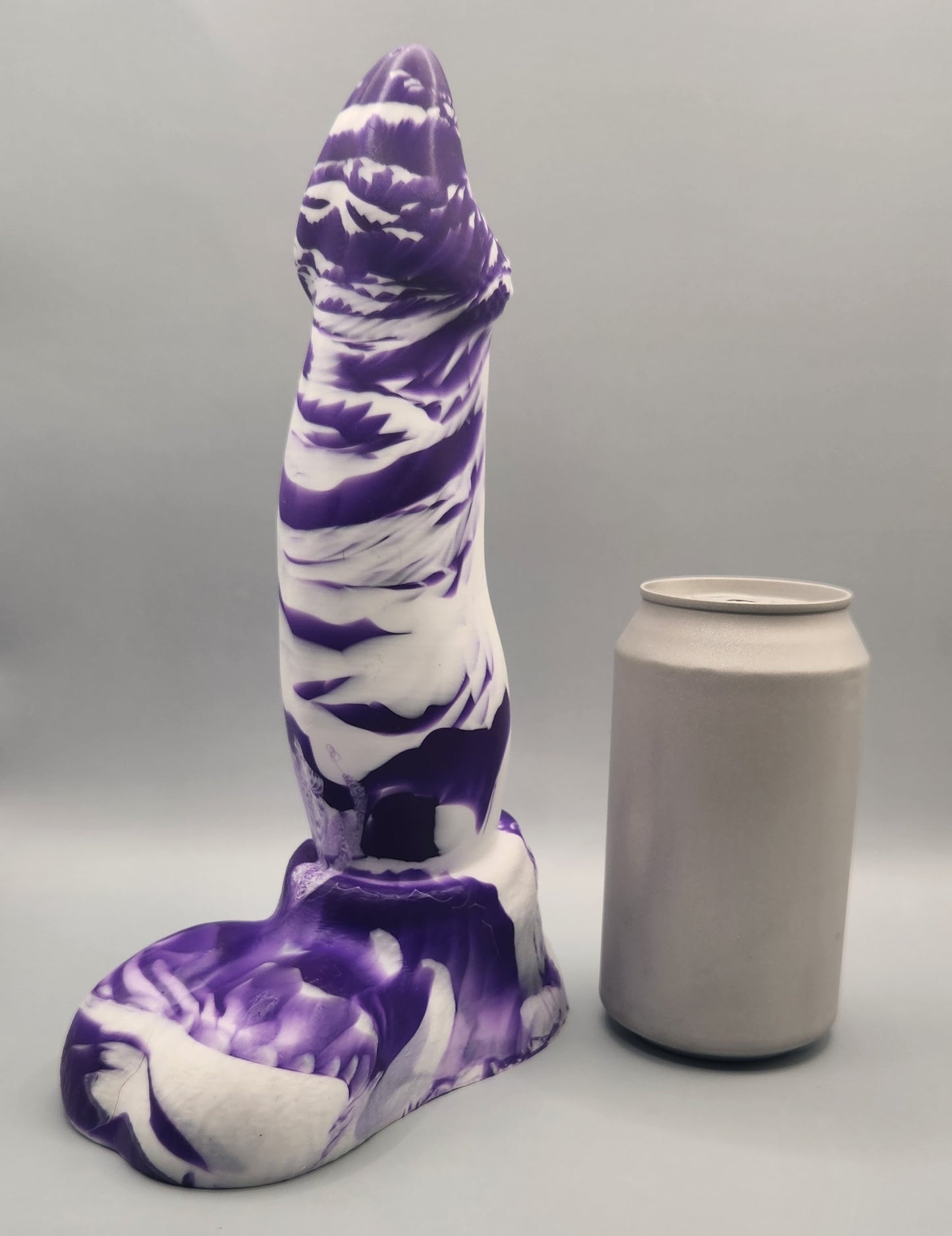 Large Neon Purple/White Tiger